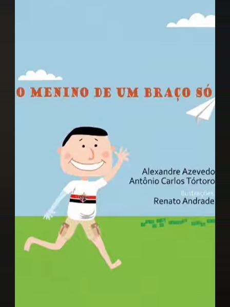 Capa de O Menino de Um Braço Só